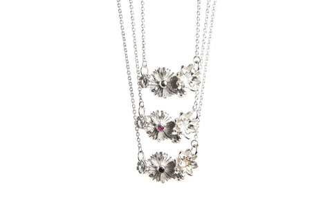 Bloom Necklace - Sterling Silver