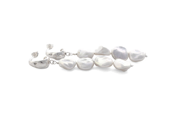 Splash Hoops w/ XL Pearls