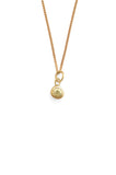 Sunken Necklace Sapphire - Gold