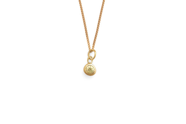 Sunken Necklace Sapphire - Gold